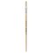 Utrecht Rhenish Pure Hog Bristle Brush - Extra Long Filbert, Size 4, Long Handle